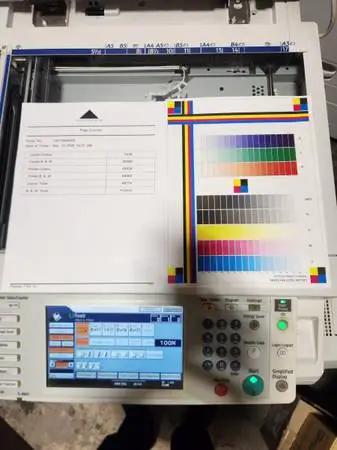 Ricoh aficio MPC3001 color copier