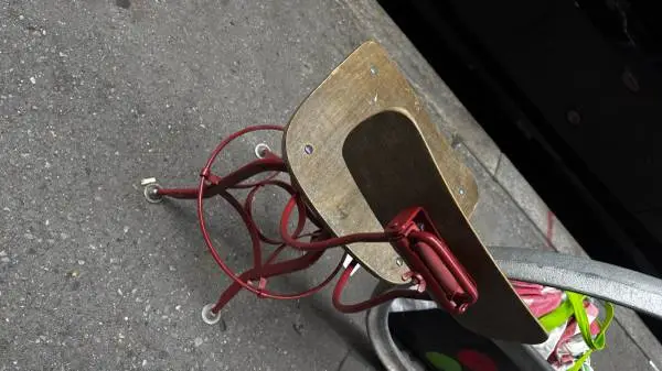 1930s Industrial Drafting Stool —