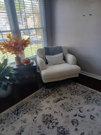 Almost Brand Néw IKEA accent chair with washable cover. Nice