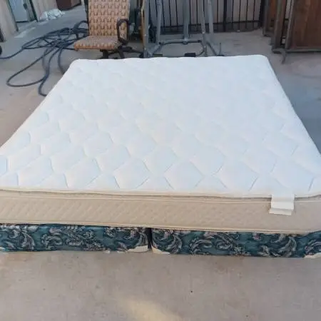 King mattress and box spring