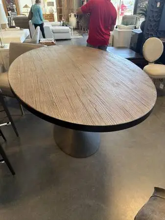 Nest Home Collections Miranda Oval Dining Table- 78X48X35