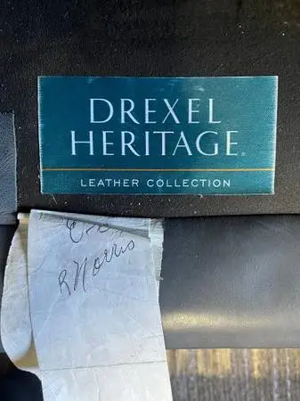 REAL LEATHER LOVE SEAT