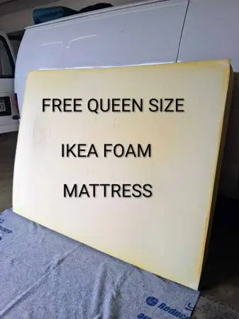 FREE QUEEN SIZE MATTRESS IKEA FOAM 60 X 80 INCH FREE BED