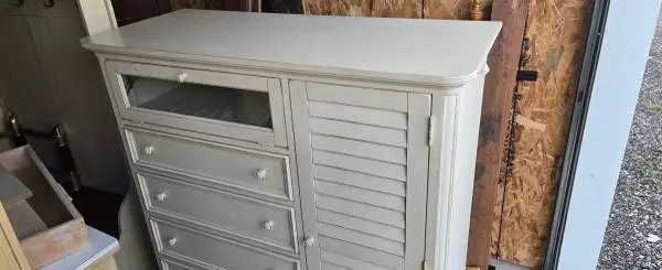 White Drawer + Dresser