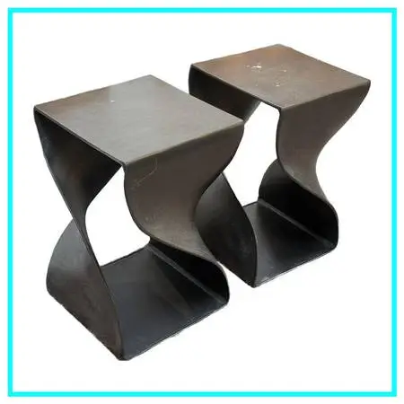 Bernhardt Interiors Vika Side Tables, Pair