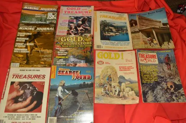 10 Vintage Metal detecting Magazines