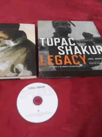 Tupac Legacy Book With C.D. $75/OBO