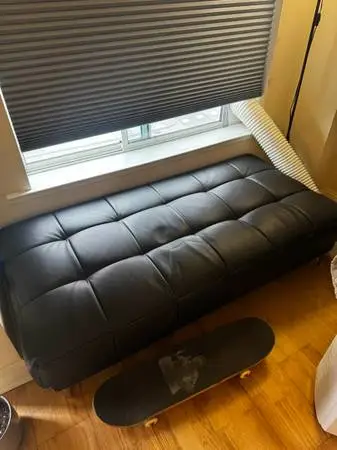 35 Leather Bench