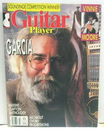 Guitar Player Magazine Jul 1988 Jerry Garcia Vinnie Moore Eric Clapton