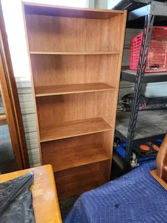 FULL SIZE 5 LEVEL BOOKCASE