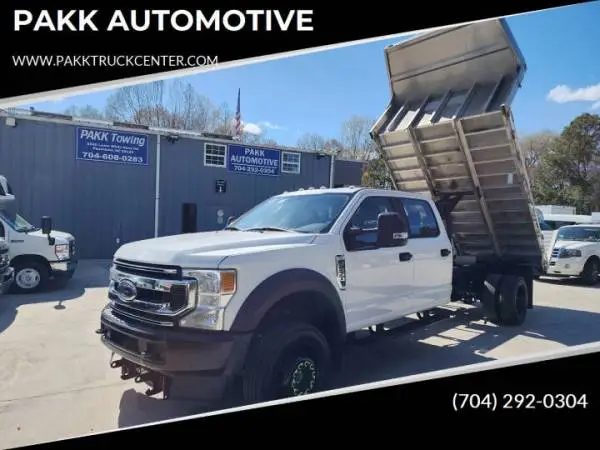 2020 Ford F550 F-550 XL 203 WB 4x4 12ft Stake Bed Flatbed Dump Truck