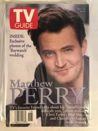 Vintage TV Guide Magazine - 5/2/98 to 5/8/98 - Matthew Perry