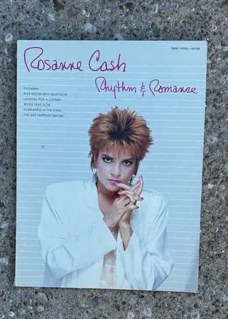 Roseane Cash Song Book (Rhythm & Romance) Extremely RARE