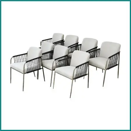 Caracole Remix Dining Room Chairs, Set Of Eight