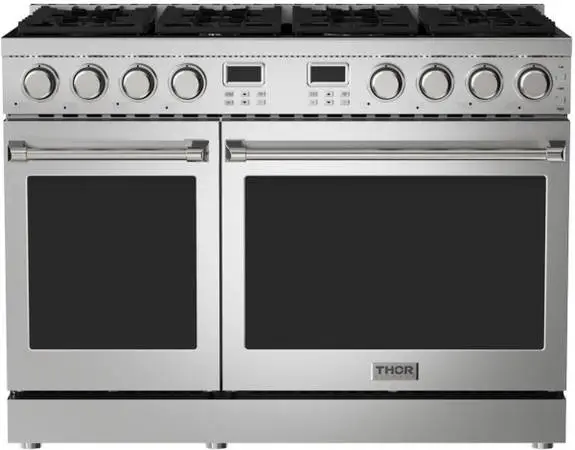 NEW STAINLESS STEEL STOVE 48 INCH