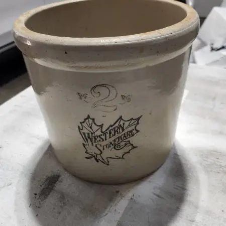 2 Gallon Western Stoneware Crock (Regular)