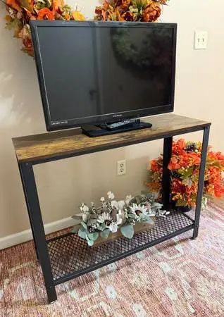 Black TV Stand
