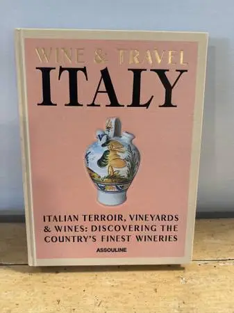 Assouline Wine and Travel Italy Hardcover Book
