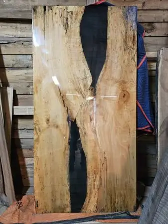 Spalted Maple Epoxy 48x96 table ~CLEARANCE PRICE~