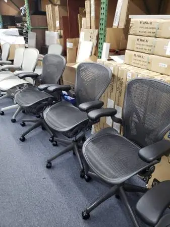Certified Aeron Classic Chairs A, B, C, Sizes