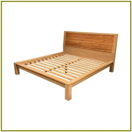 Eastern King Size Crate & Barrel Sierra Bed Frame. Estimate Price: $2,