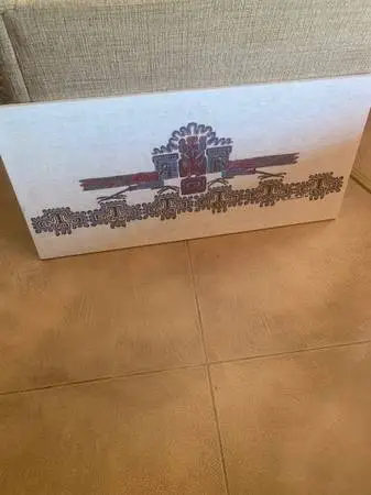 Harwood Steiger Southwest Textile Hand Painted Artwork