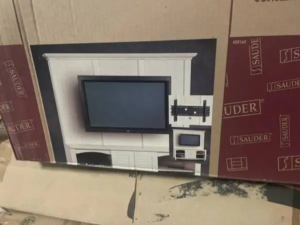 TV ENTERTAINMENT WALL AND MOUNT SAUDER  new in box