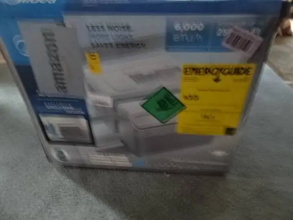 Air Conditioner New, 6,000 BTU Midea U Shaped For Window