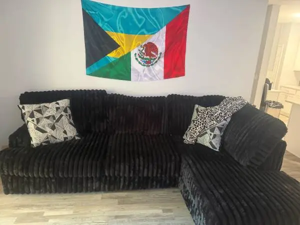 Black sectional