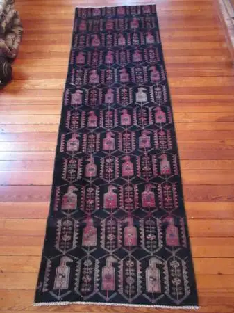 Zanjan Persian Oriental Rug Runner