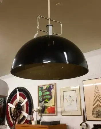 Mid Century Modern Acrylic Mushroom Pendant Lamp