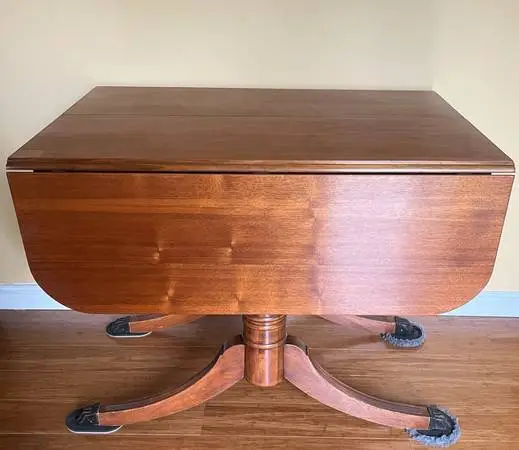 REDUCED VTG Vintage Duncan Phyfe Replica Drop Leaf Table