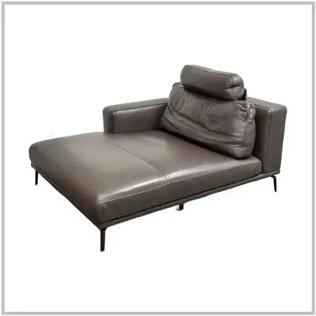 Nicoline Italia Strauss Leather Chaise