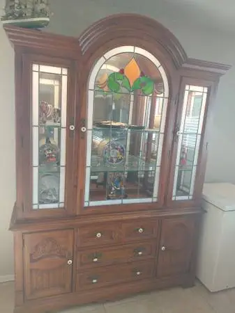 Dining Table and China Cabinet set