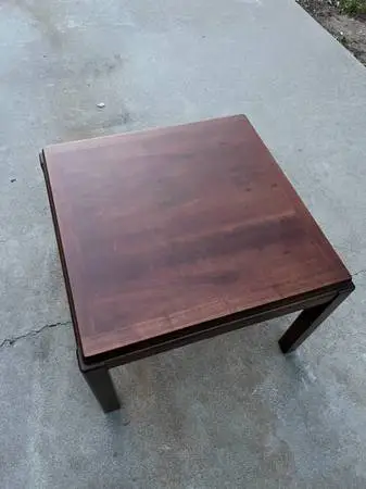 Mid-Century Modern (MCM) LANE Walnut Side Table