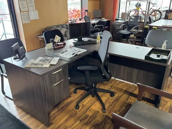 New & Used Office Furniture Mon-Fri 9-5 Sat 9-1 Sun Closed 2713375
