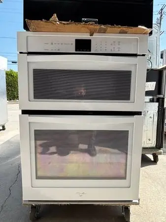 Whirlpool 30” microwave and oven combo