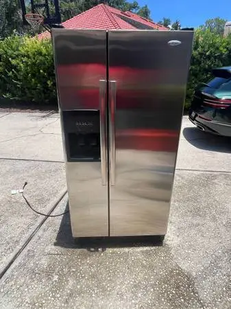 Whirlpool Stainsteel Side-by-side Fridge