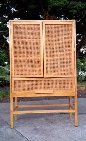 Mid Century Modern Steel Side Table/File Cabinets