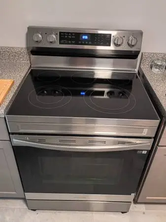 Samsung  Air Fry  Convention electric range