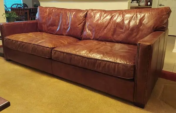 Four Hands Leather Sofa