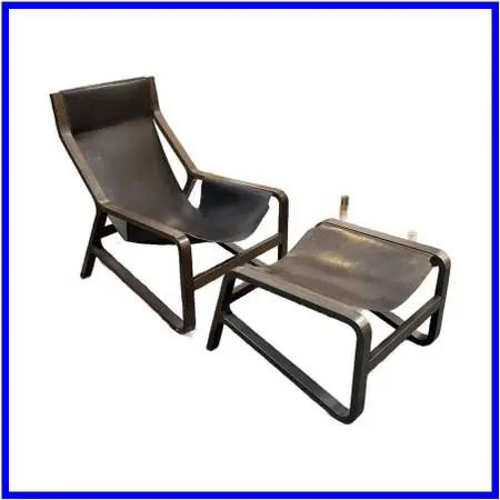 Toro Lounge Chair + Ottoman, Set