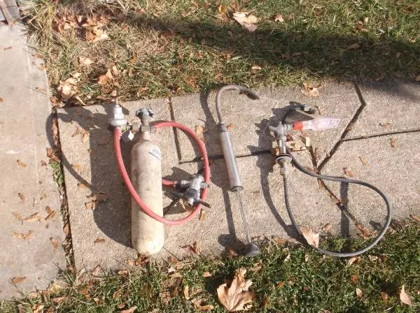 used Beer tap kit