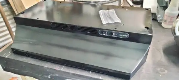 Nutone Range Hood with Fan & Light