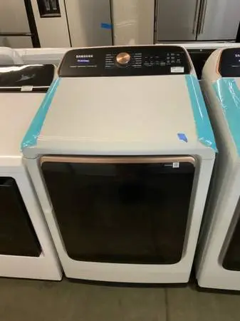 **SAMSUNG IVORY ELECTRIC 7.4 CU FT DRYER**ON SALE NOW**