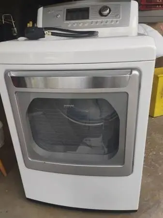 L G TRUE STEAM ELECTRIC DRYER
