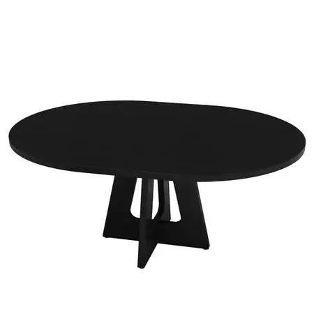 Garvee 47-63 Extendable Round Dining Table for 4-8 – Natural Wood Ov
