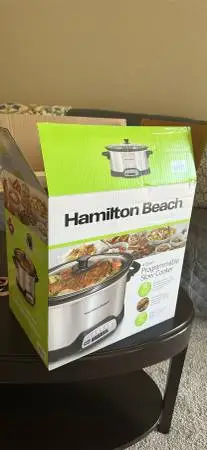 Hamilton Beach 4quart Programmable Slow Cooker