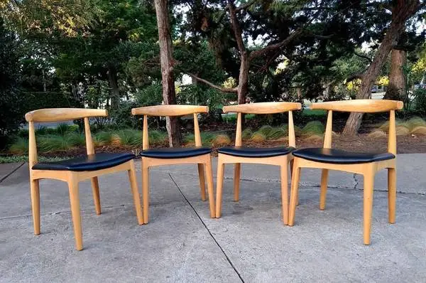 Mid Century Modern CH20 Elbow Chairs