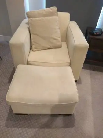 Room & Board  Armchair and Ottoman